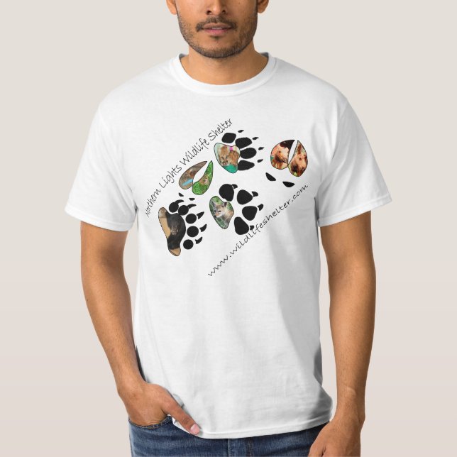 Camisa da reabilitação dos animais selvagens de (Frente)