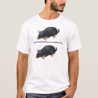 Camisa da relação de toupeira de Dom'e