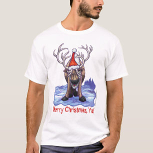 Camisa da rena do Natal