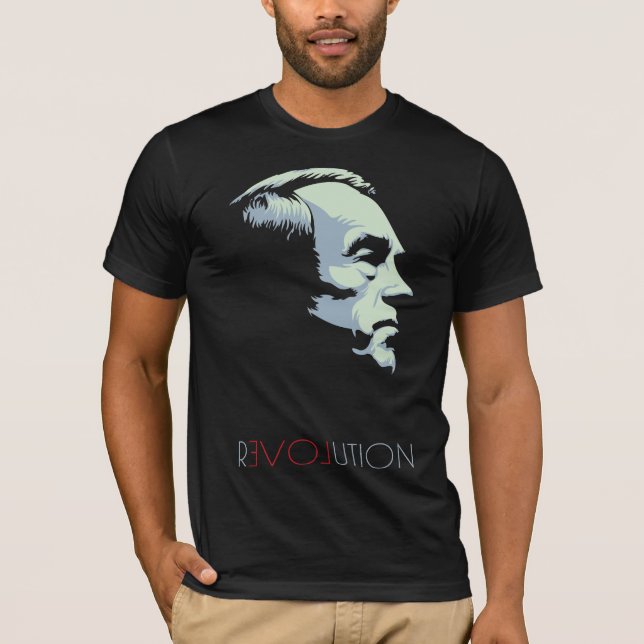 Camisa da revolução de Ron Paul (Frente)