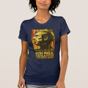 Camisa da revolução de Ron Paul