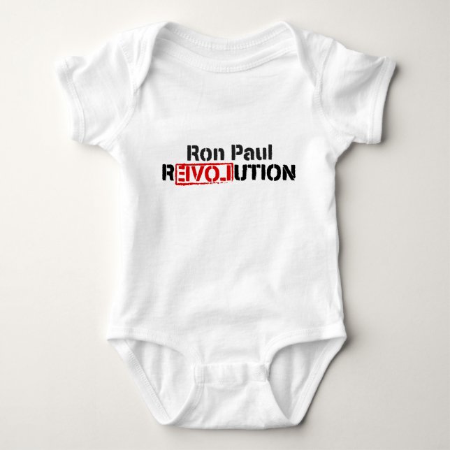 Camisa da revolução de Ron Paul (Frente)