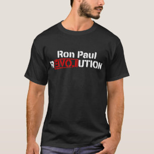 Camisa da revolução de Ron Paul