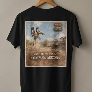 Camisa da Rota 66 Oatman Arizona Western