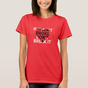 Camisa da ruptura T do coração