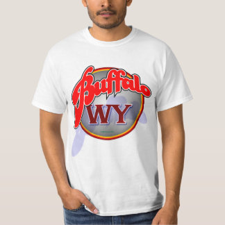 Camisa da rusga do búfalo WY
