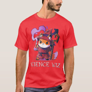Camisa da Science Wiz Engraçado Alquimista Red Pan