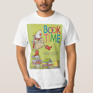 Camisa da semana de livro de 2002 crianças