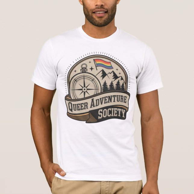 Camisa da Sociedade de Aventura da Fila - Explorad (Frente)