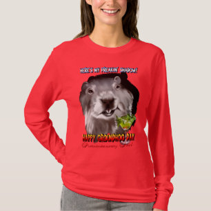 Camisa da sombra de Punxsutawney Phil