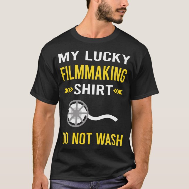 Camisa da Sorte de Produção de Filmes Realizador d (Frente)