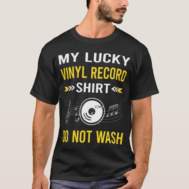 Camisa da Sorte Vinil Discos de Vinil (Frente)