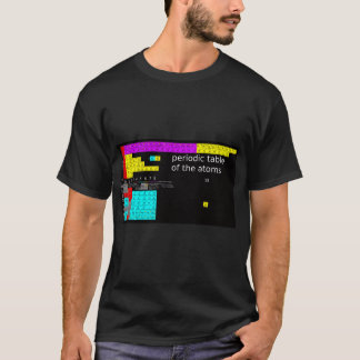 Camisa da tabela periódica