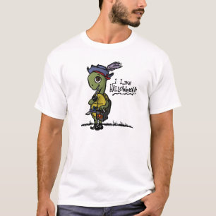 Camisa da tartaruga do Dia das Bruxas