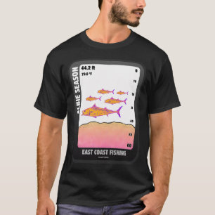 Camisa da Temporada Albie Localizador de Peixes Pe
