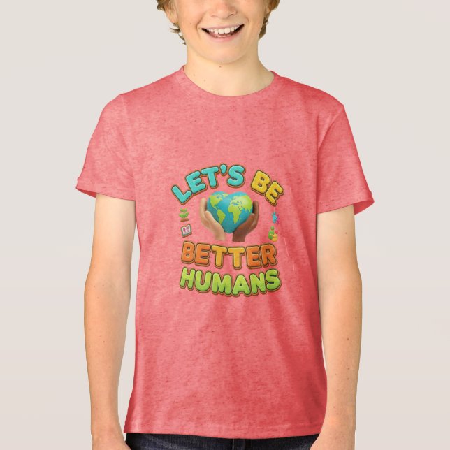 Camisa da Terra de Humanos Melhor (Frente)