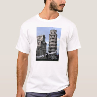 Camisa da torre T de PISA
