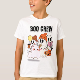 Camisa Da Tripulação Boo | Ghost Squad Halloween