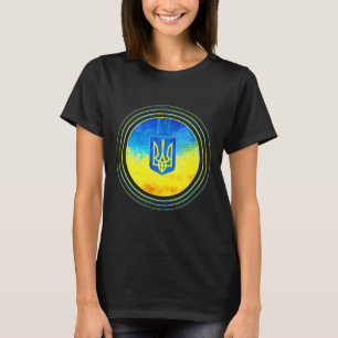 Camisa da Ucrânia Bandeira Ucraniana Ucrânia Volod