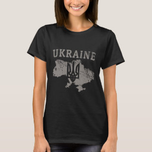 Camisa da Ucrânia Zelensky Ucraniano Tryzub Patrió