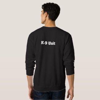 Camisa da unidade K-9 polícia xerife aplicação da