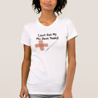 Camisa da vacina da gripe