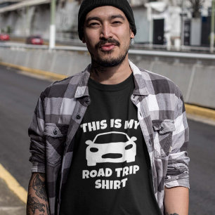Camisa da viagem por estrada