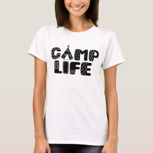 Camisa da Vida no Acampamento