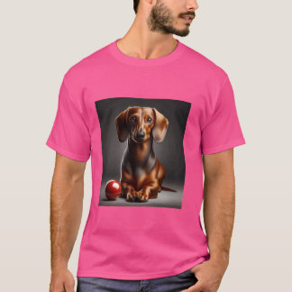 Camisa Dachshund Mãe e Pai Amam Cachorro Doxie