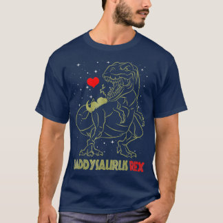 Camisa Daddysaurus T Dinossauro Oferece Pai T rex