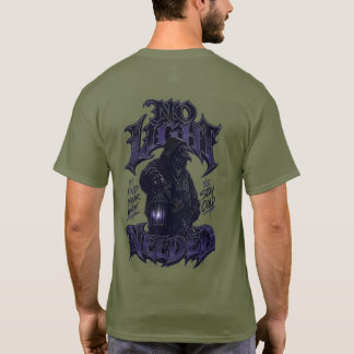 Camisa Dark Crow Gothic Streetwear | Corvo com Cap