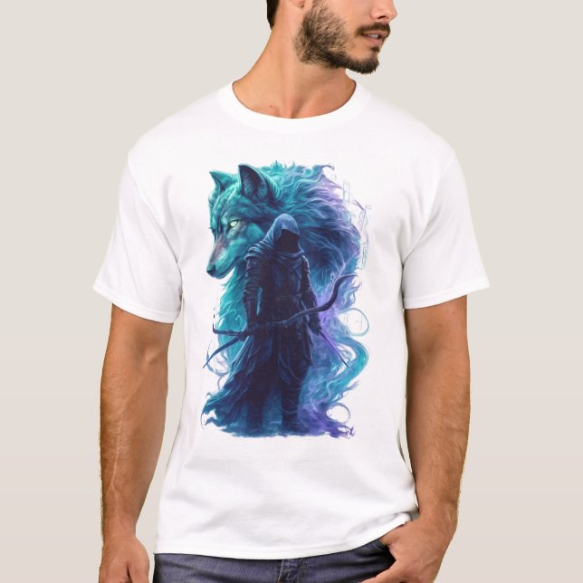 Camisa Dark Fantasy Archer - Atirador de Elite com (Frente)