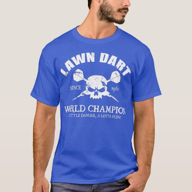 Camisa Dart Para Campeão Mundial De Dart Homens (Frente)