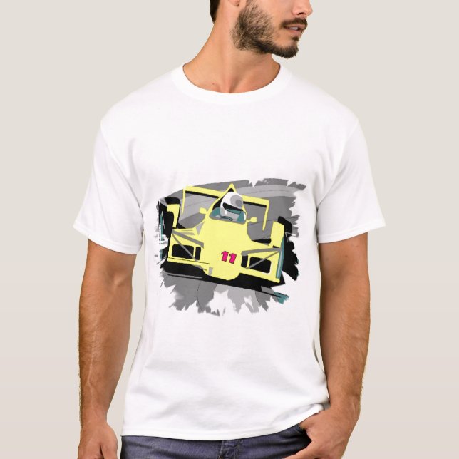 Camisa das corridas de carros T (Frente)