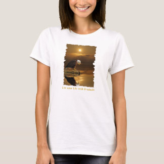 Camisa das Damas de Lágrimas de Praia