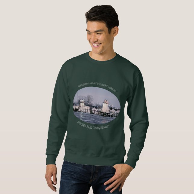 Camisa das Luzes da Superfície de Grassy Island (Frente Completa)
