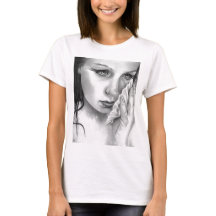 Camisa das marés de água-marinha da sereia