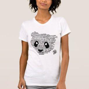 Camisa das meninas da panda