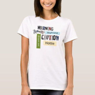 Camisa das Meninas de Aviso