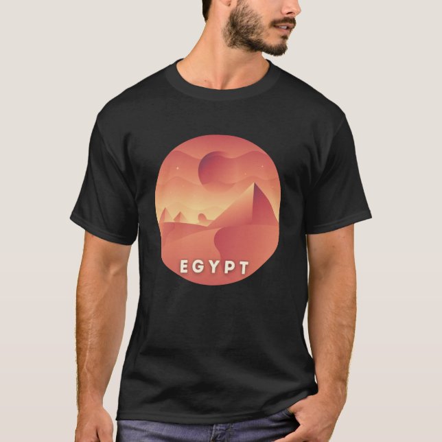 Camisa das Pirâmides Egípcias (Frente)