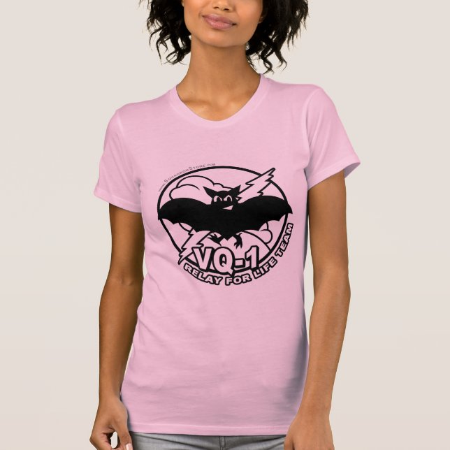 Camisa das senhoras da equipe de relé VQ-1 (Frente)