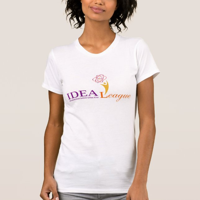 Camisa das senhoras da liga da IDEIA (Frente)