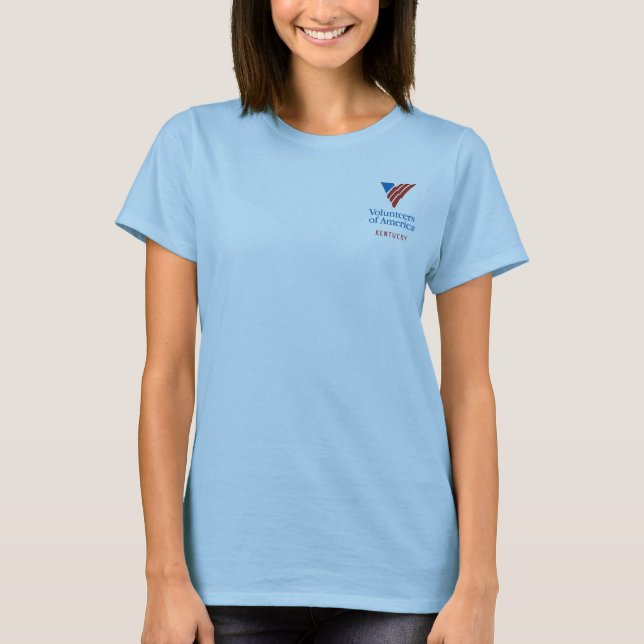 Camisa das senhoras de VOA Kentucky (Frente)