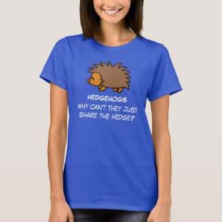 Camisa das senhoras do ouriço