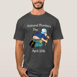 Camisa de 25 de abril do Dia Nacional do Canalizad
