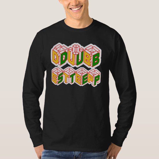 camisa de 3D Dubstep (Frente)