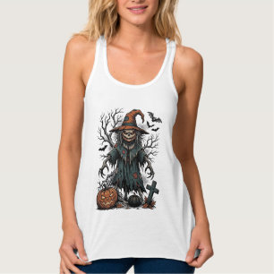 Camisa de Abóbora de Halloween do Espantalho da Br