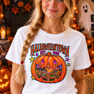Camisa de Abóbora de Halloweentown – Retro Hallowe