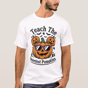 Camisa de Abóbora de Professor Cute Design de Clas