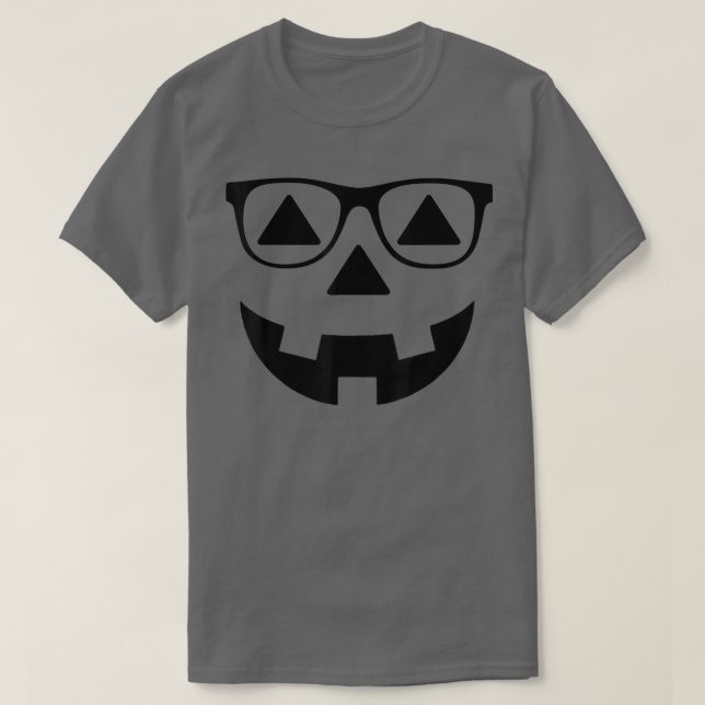 Camisa De Abóbora - Figurino De Jack O Lantern Hal (Frente do Design)
